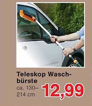 Teleskop Waschbürste
