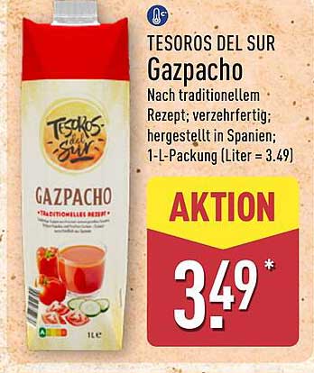 TESOROS DEL SUR Gazpacho
