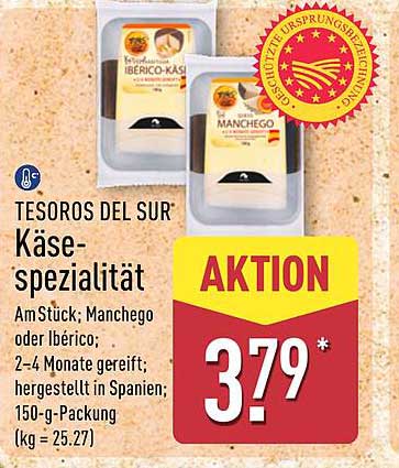 Tesoros del Sur Käse-Spezialität