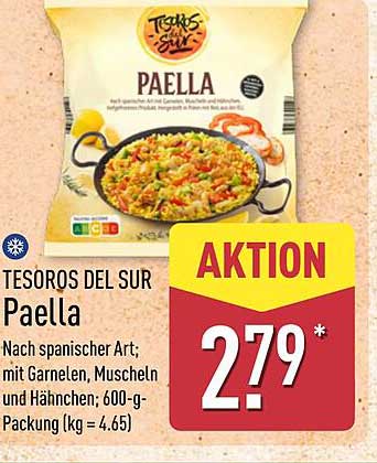 TESOROS DEL SUR Paella