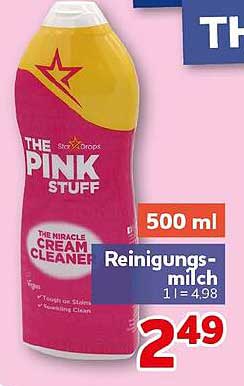THE PINK STUFF The Miracle Cream Cleaner Reinigungsmilch 500 ml