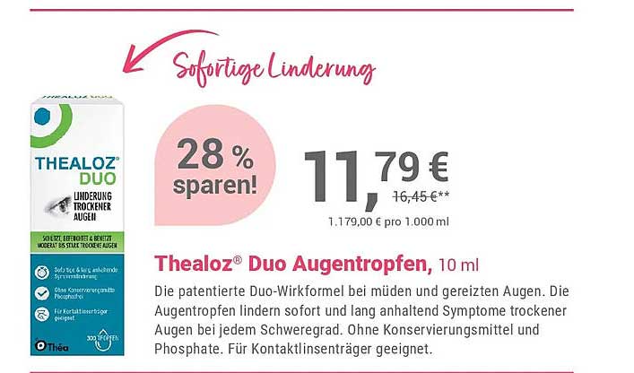 Thealoz® Duo Augentropfen, 10 ml