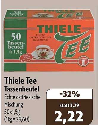 Thiele Tee Tassenbeutel