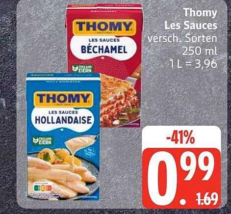 Thomy Les Sauces versch. Sorten 250 ml