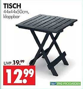 TISCH 44x44x50cm, klappbar