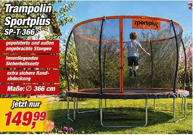 Trampolin Sportplus SP-T 366