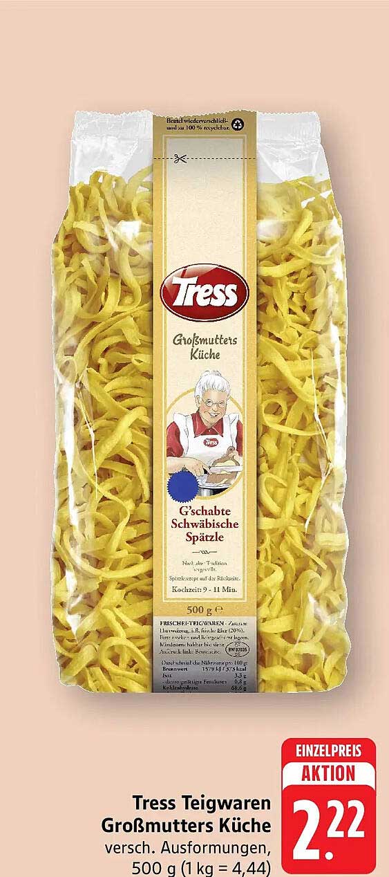 Tress Teigwaren Großmutters Küche