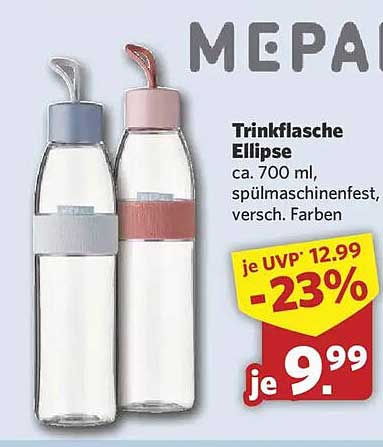 Trinkflasche Ellipse