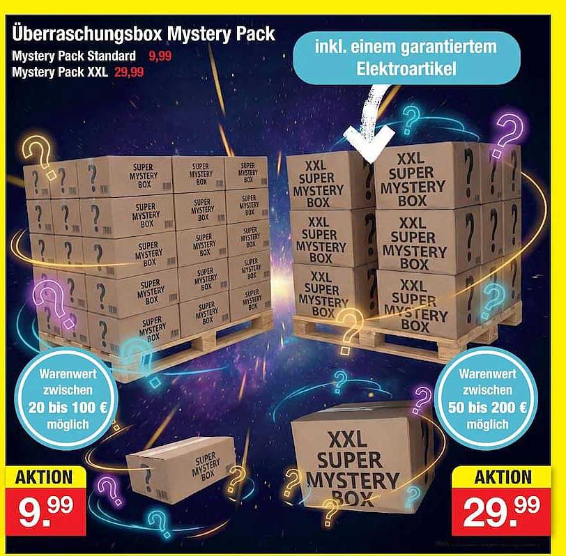 Überraschungsbox Mystery Pack
