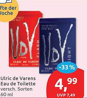 Ulric de Varens Eau de Toilette versch. Sorten 60 ml