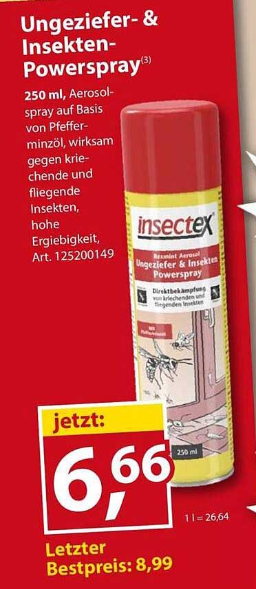 Ungeziefer- & Insekten-Powerspray