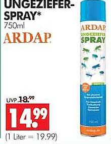 UNGEZIEFER-SPRAY* 750ml ARDAP