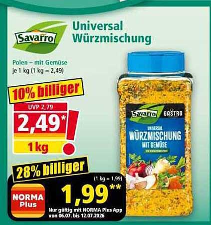 Universal Würzmischung