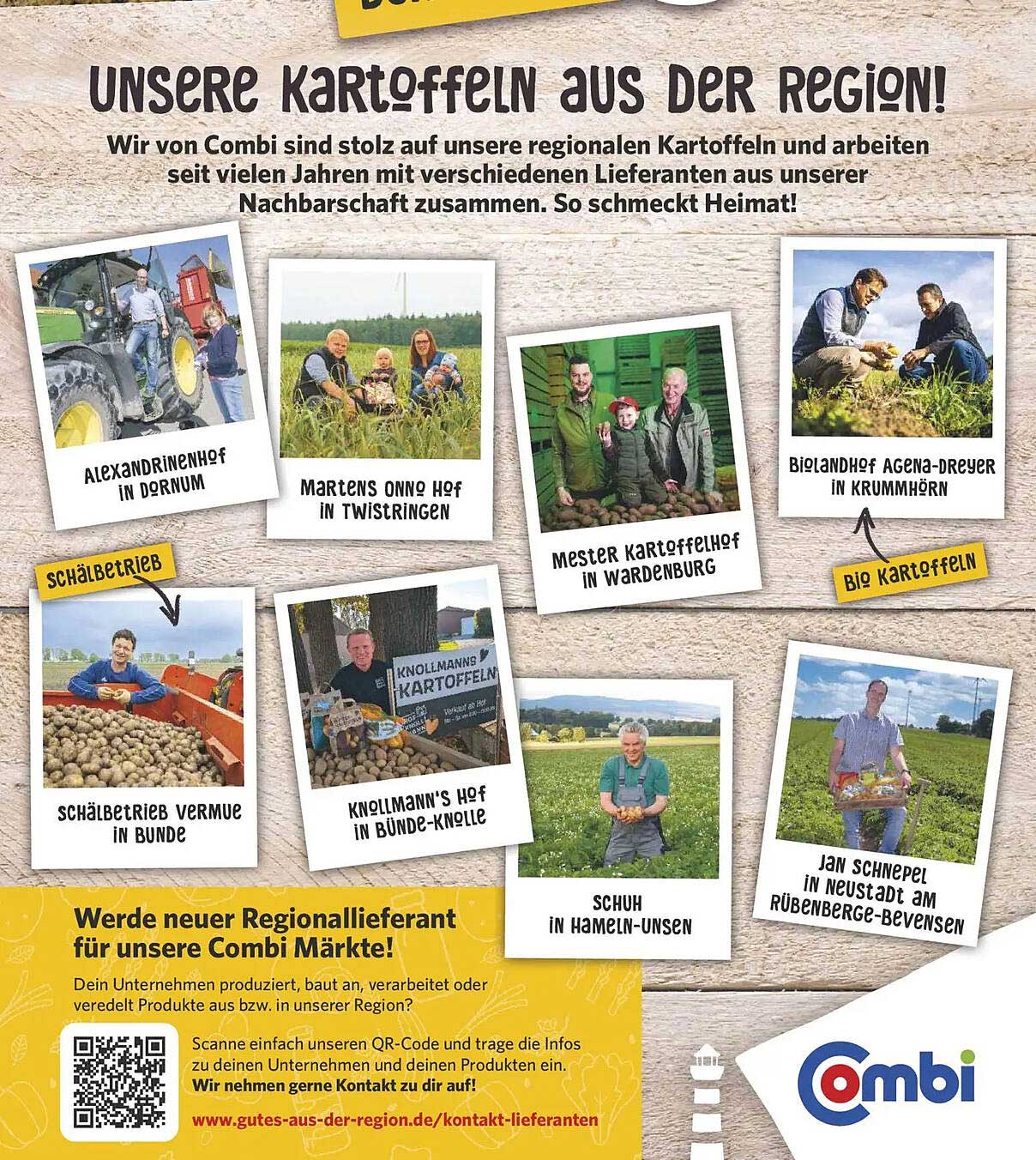 UNSERE KARTOFFELN AUS DER REGION!