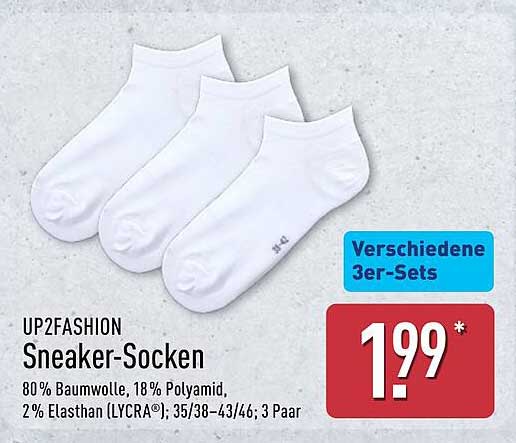 UP2FASHION Sneaker-Socken
