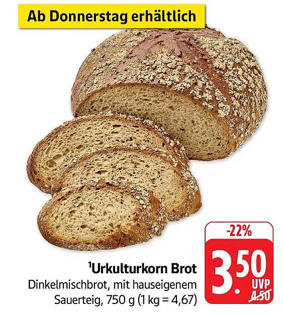 Urkulturkorn Brot