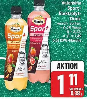 Valensina Sport+ Elektrolyt-Drink
