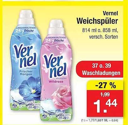 Vernel Weichspüler