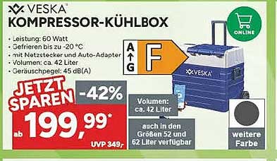 VESKA KOMPRESSOR-KÜHLBOX