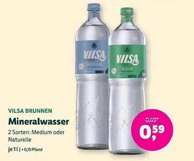 VILSA BRUNNEN Mineralwasser