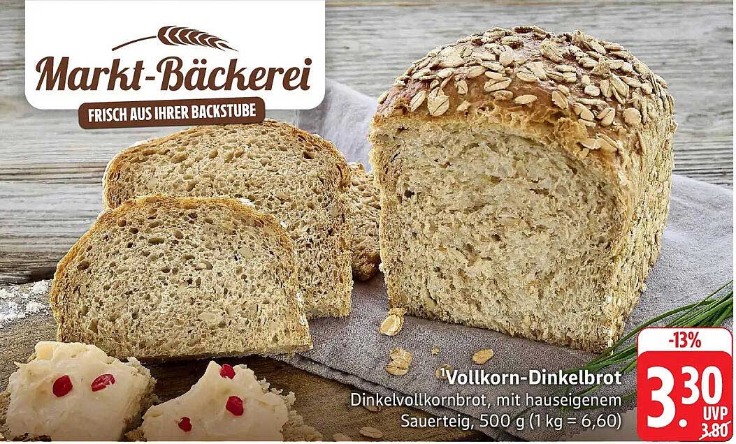 Vollkorn-Dinkelbrot