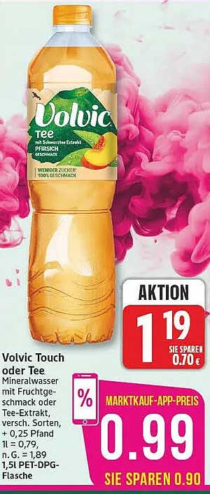 Volvic Touch oder Tee