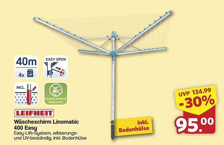 Wäscheschirm Linomatic 400 Easy
