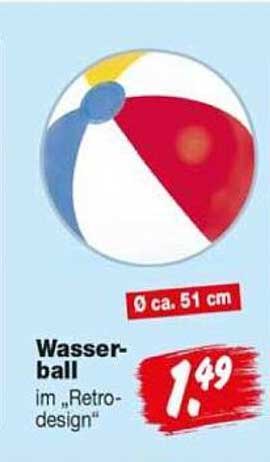 Wasserball im „Retro-design“