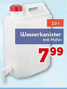 Wasserkanister mit Hahn