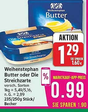 Weihenstephan Butter oder Die Streichzarte