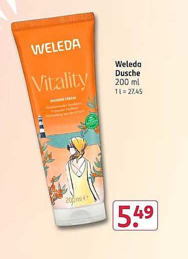 Weleda Dusche 200 ml