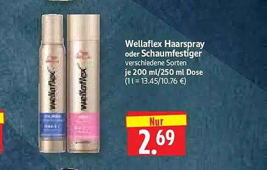 Wellaflex Haarspray oder Schaumfestiger