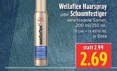 Wellaflex Haarspray oder Schaumfestiger