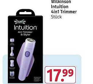 Wilkinson Intuition 4in1 Trimmer Stück