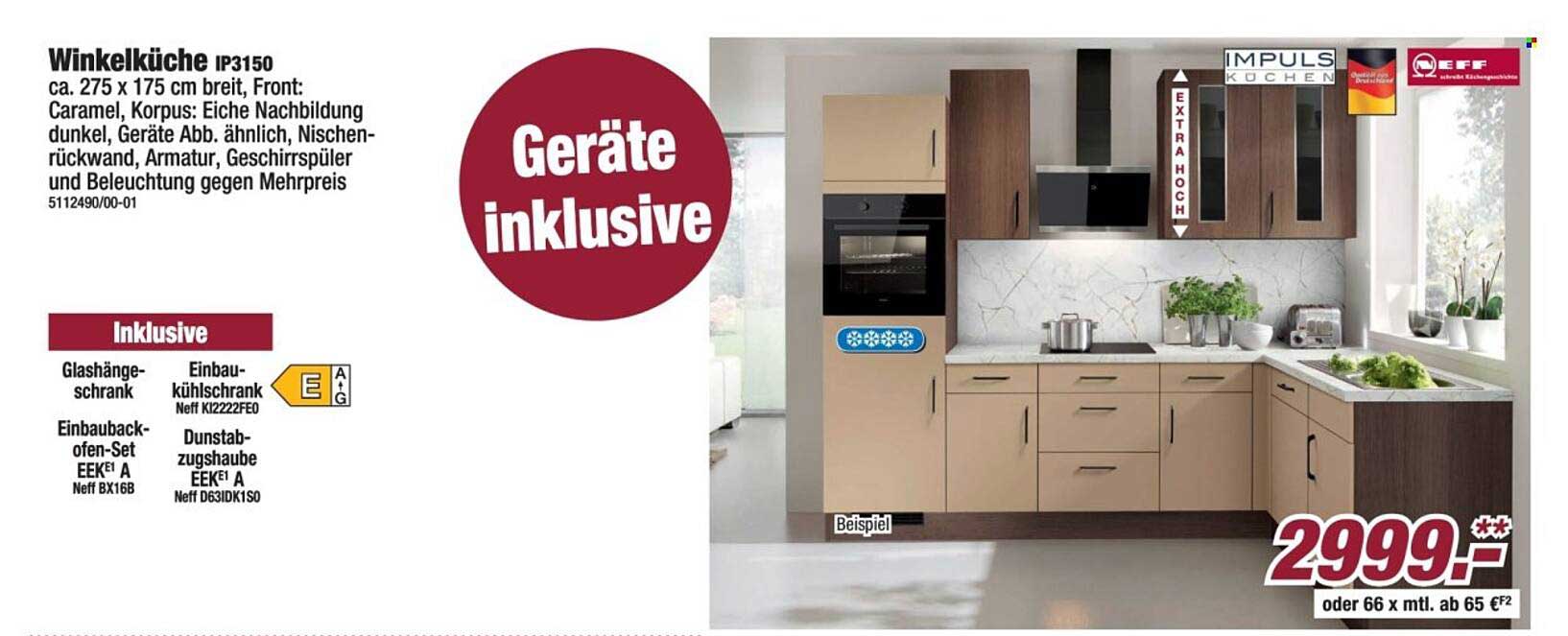 Winkelküche IP3150