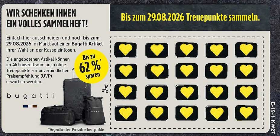 WIR SCHENKEN IHNEN EIN VOLLES SAMMELHEFT!