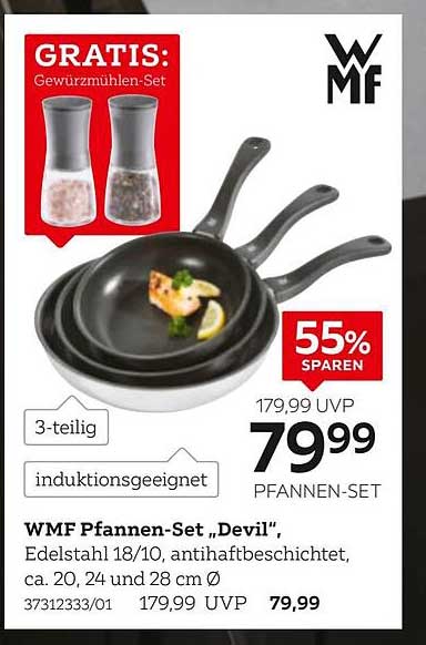 WMF Pfannen-Set „Devil“