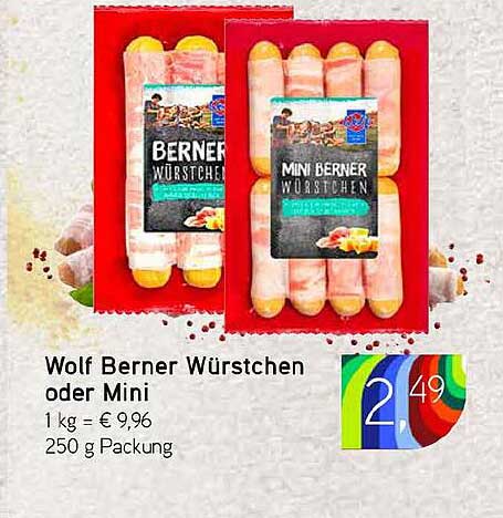 Wolf Berner Würstchen oder Mini