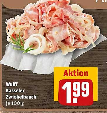 Wulff Kasseler Zwiebelbauch je 100 g