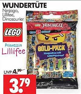 WUNDERTÜTE Ninjago, Lillifee, Dinosaurier LEGO Prinzessin Lillifee