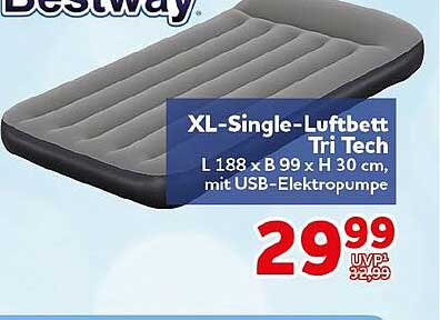 XL-Single-Luftbett Tri Tech