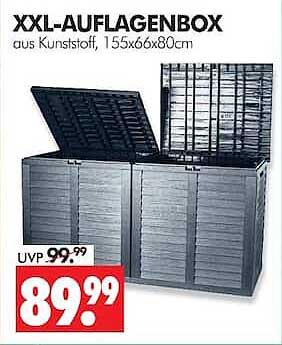 XXL-AUFLAGENBOX