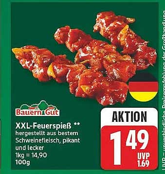 XXL-Feuerspieß