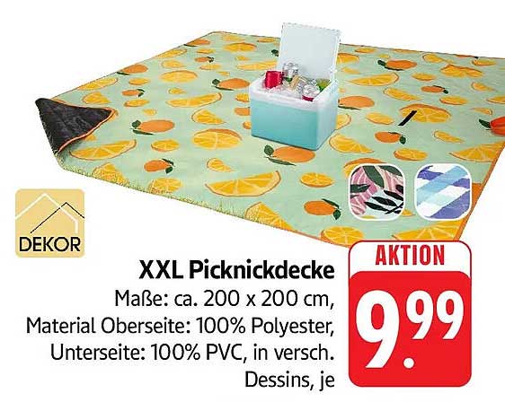 XXL Picknickdecke