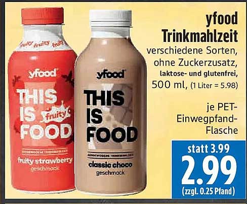 yfood Trinkmahlzeit