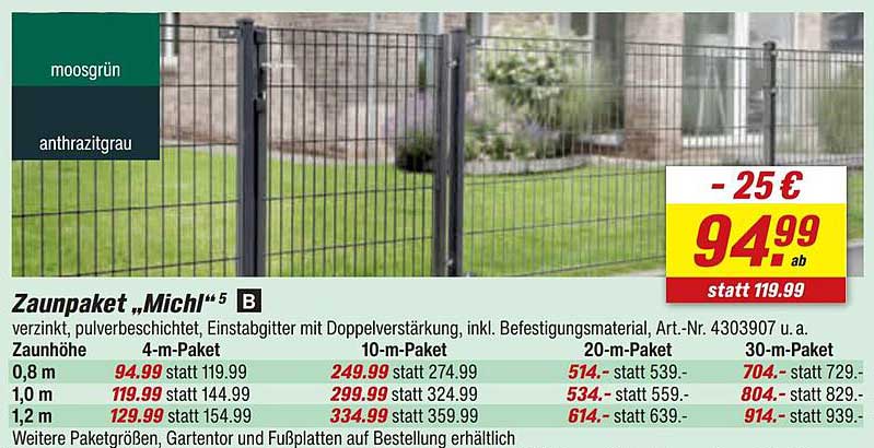 Zaunpaket „Michl“ 5