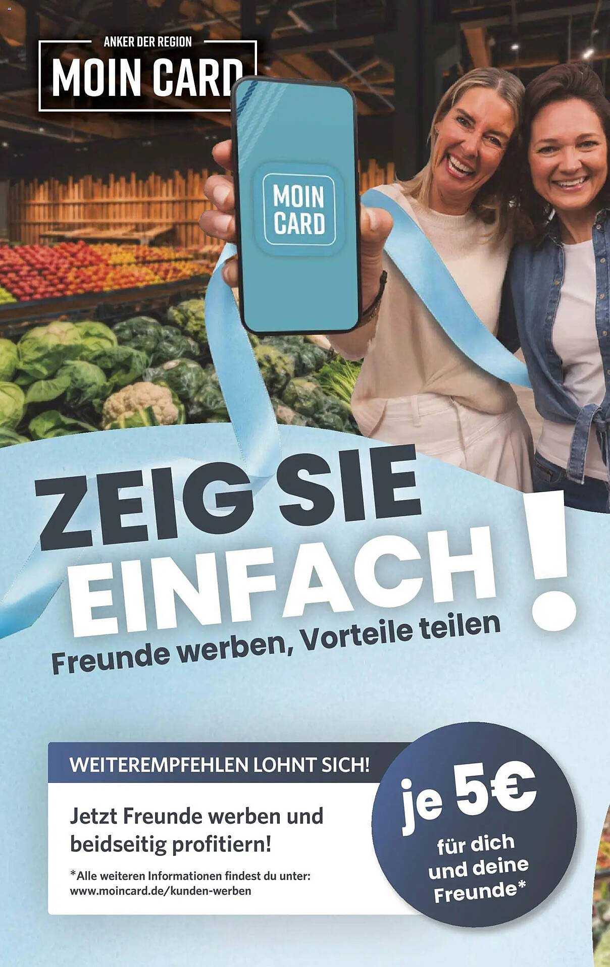 ZEIG SIE EINFACH! Freunde werben, Vorteile teilen