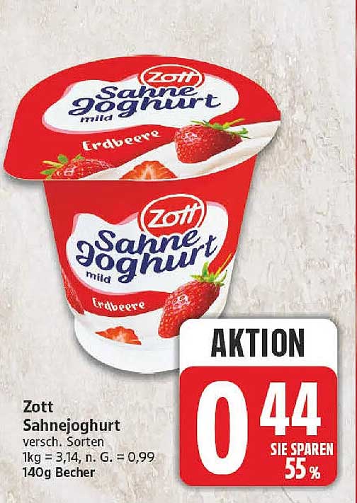 Zott Sahnejoghurt