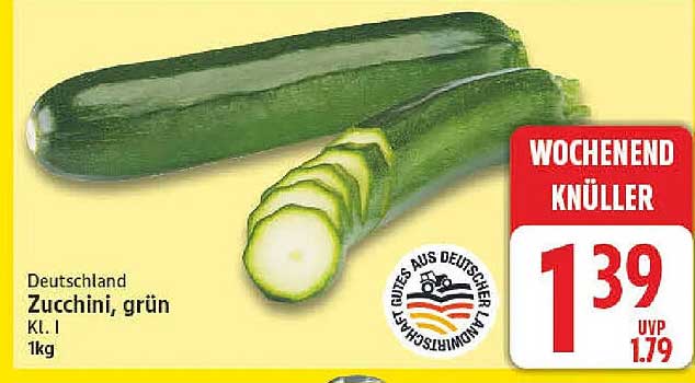 Zucchini, grün
