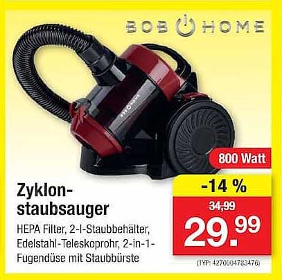 Zyklon-staubsauger